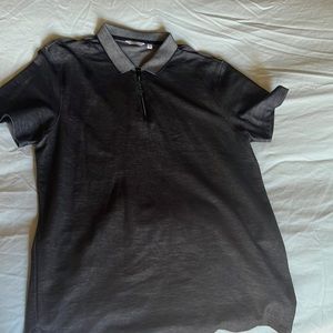 Calvin Klein men’s zip up polo